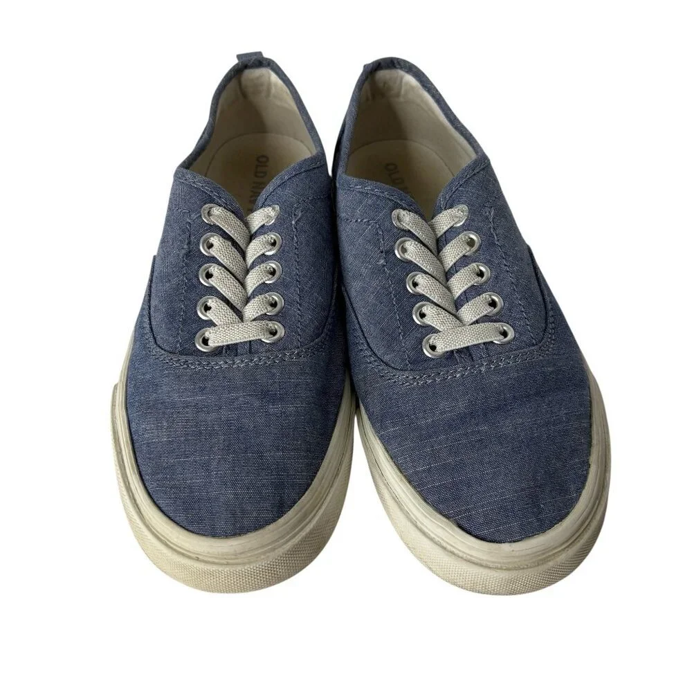Old Navy Blue Pull On Slippers Size 1